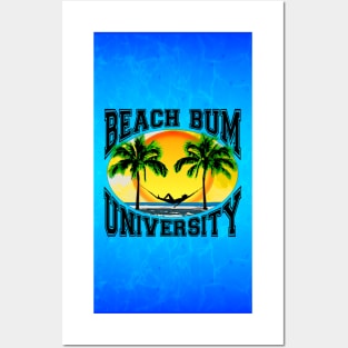 Beach Bum University Posters and Art